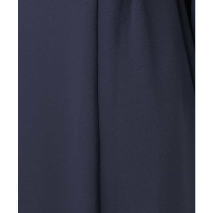 サテンジョーゼット サイドベルトワンピース/洗える | MK MICHEL KLEIN | 詳細画像19 