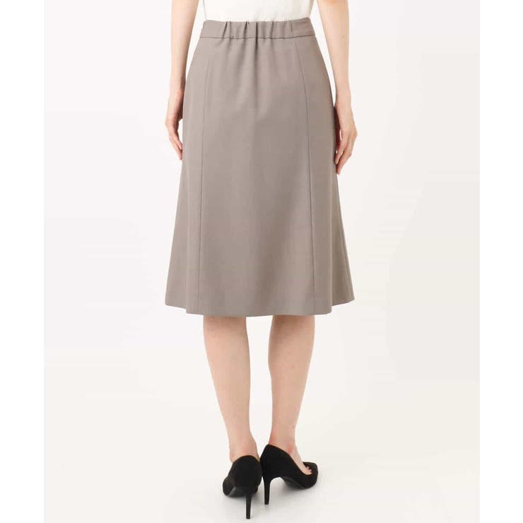 メランジ調セミフレアースカート/セットアップ対応/洗える | MK MICHEL KLEIN | 詳細画像16 