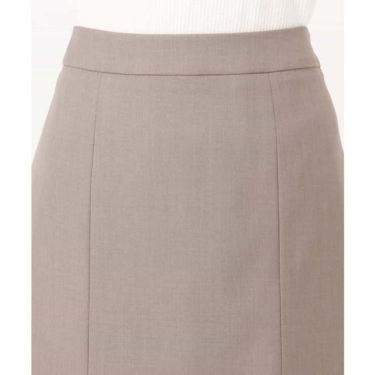 メランジ調セミフレアースカート/セットアップ対応/洗える | MK MICHEL KLEIN | 詳細画像17 
