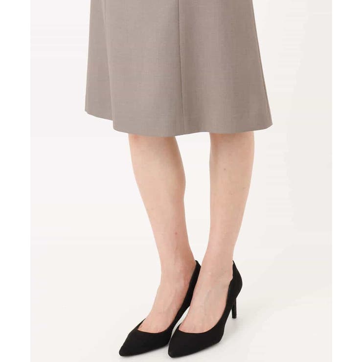 メランジ調セミフレアースカート/セットアップ対応/洗える | MK MICHEL KLEIN | 詳細画像20 