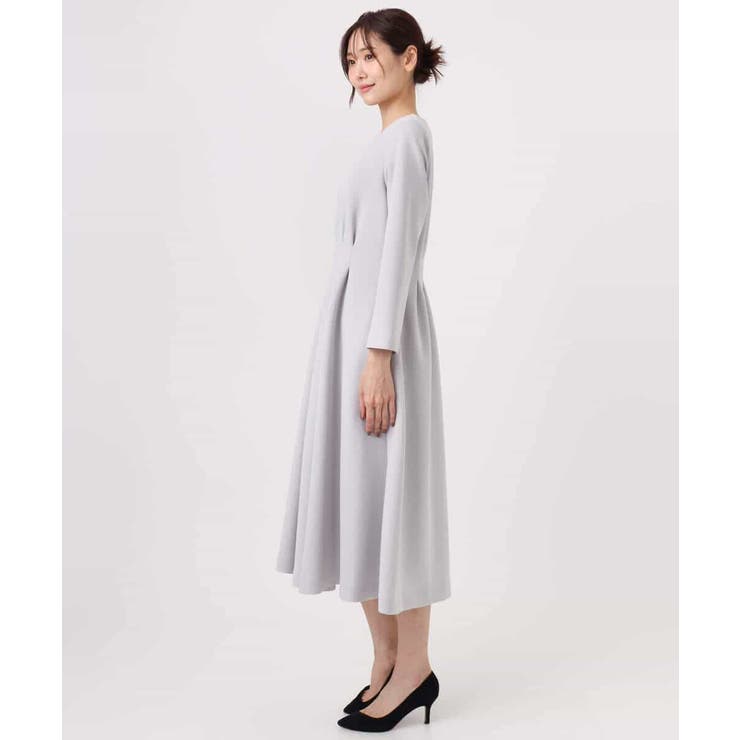 スムースダンボール タックワンピース/洗える | MK MICHEL KLEIN | 詳細画像18 