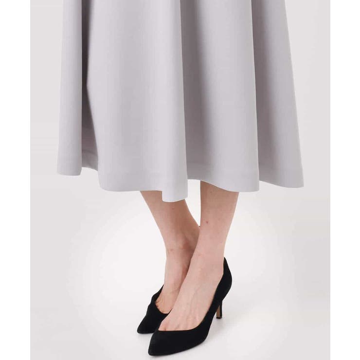 スムースダンボール タックワンピース/洗える | MK MICHEL KLEIN | 詳細画像2 