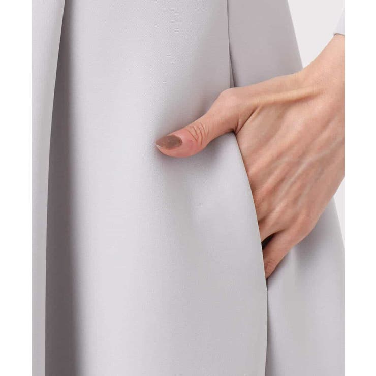 スムースダンボール タックワンピース/洗える | MK MICHEL KLEIN | 詳細画像23 