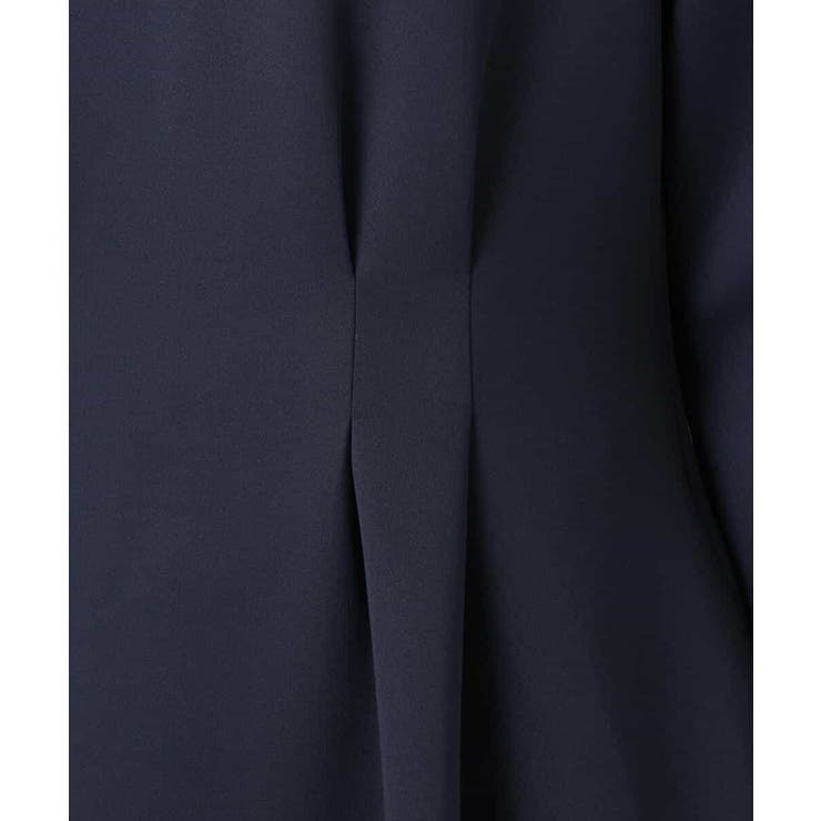 スムースダンボール タックワンピース/洗える | MK MICHEL KLEIN | 詳細画像5 