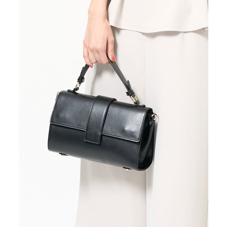 ブラック | フラップハンドバッグ | a.v.v【WOMEN】