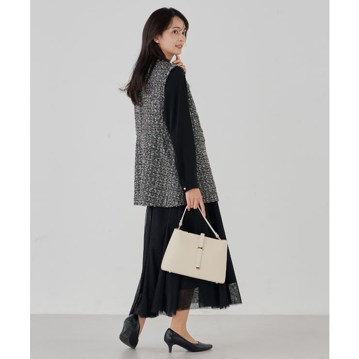 ビット調ハンドバッグ | a.v.v【WOMEN】 | 詳細画像4 