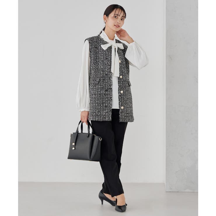 ノットハンドルミドルサイズトート | a.v.v【WOMEN】 | 詳細画像6 