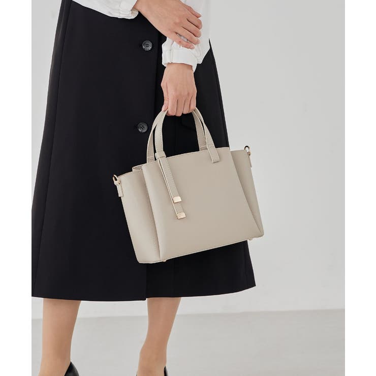 ノットハンドルミドルサイズトート | a.v.v【WOMEN】 | 詳細画像7 