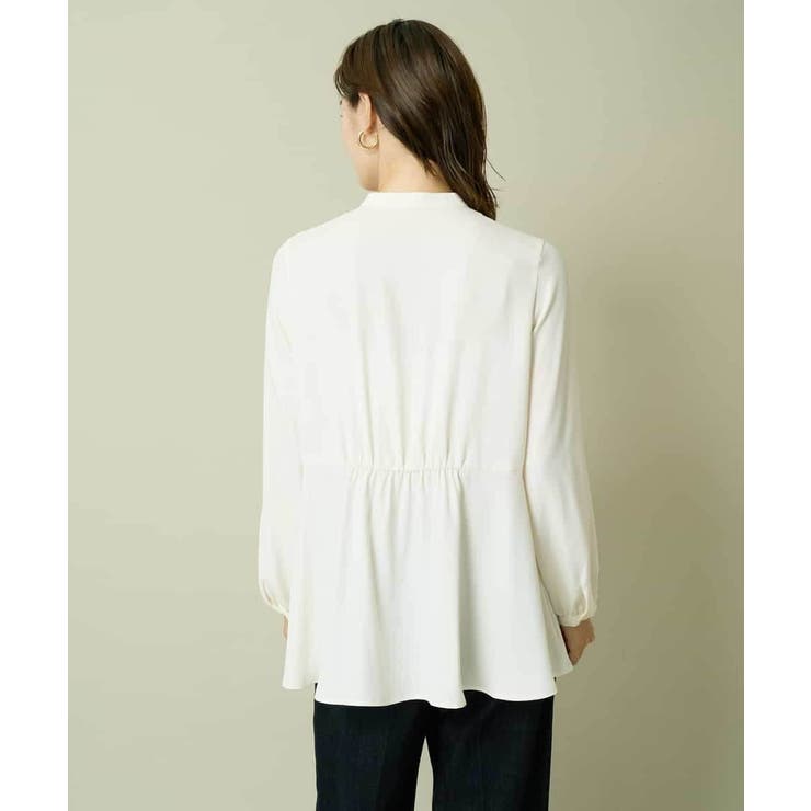 ウエスト切り替えペプラムブラウス | a.v.v【WOMEN】 | 詳細画像31 