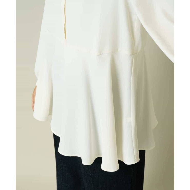 ウエスト切り替えペプラムブラウス | a.v.v【WOMEN】 | 詳細画像34 