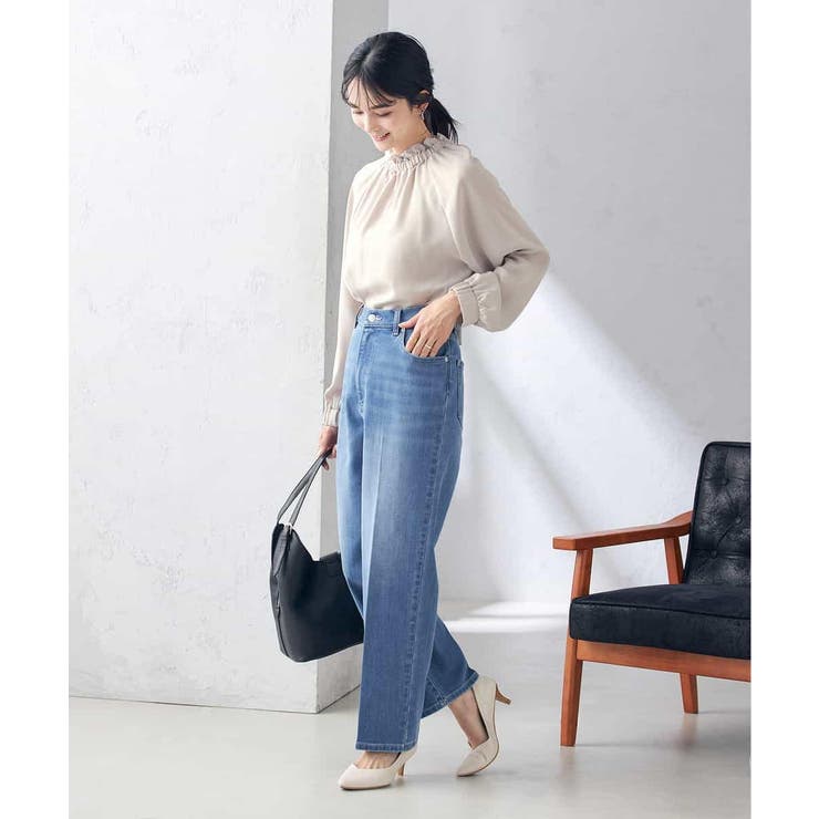 フリルネックボウタイブラウス | a.v.v【WOMEN】 | 詳細画像18 