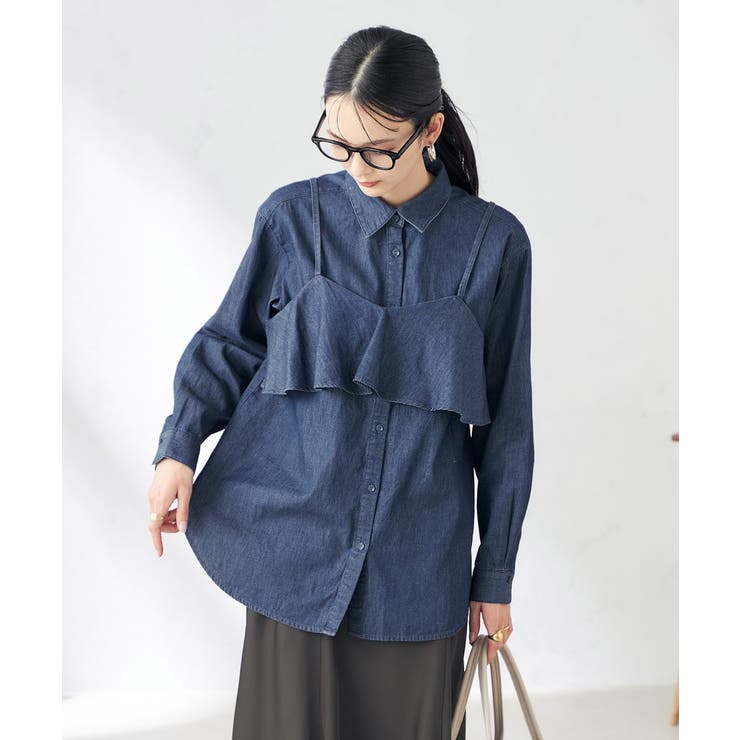 【2SET】ビスチェ＆シャツ | a.v.v【WOMEN】 | 詳細画像2 