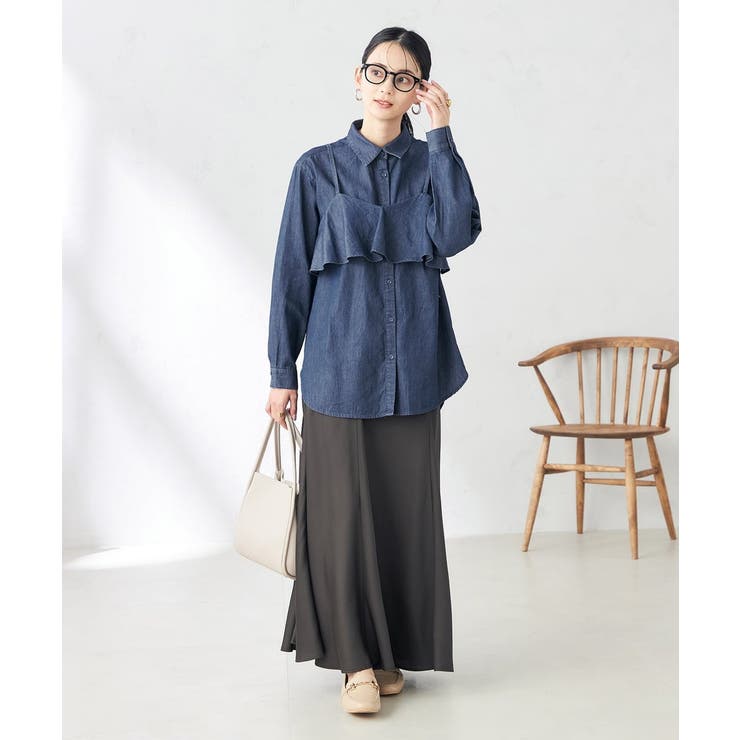 【2SET】ビスチェ＆シャツ | a.v.v【WOMEN】 | 詳細画像5 