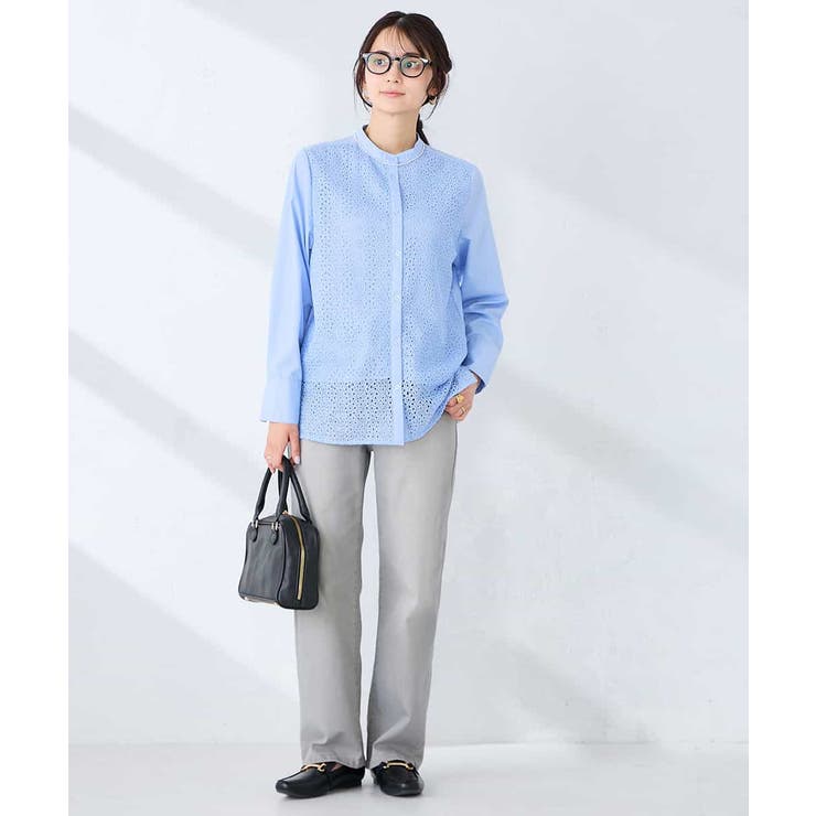 レースシャツ | a.v.v【WOMEN】 | 詳細画像4 