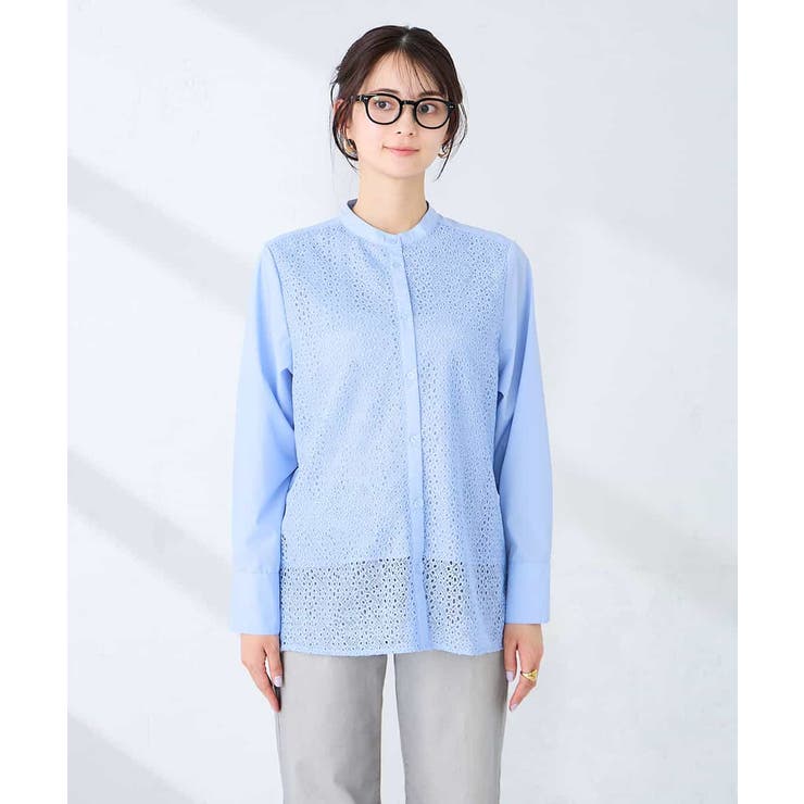 レースシャツ | a.v.v【WOMEN】 | 詳細画像8 