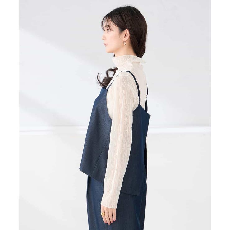 【2WAY/洗える】デニムライクビスチェ | a.v.v【WOMEN】 | 詳細画像14 