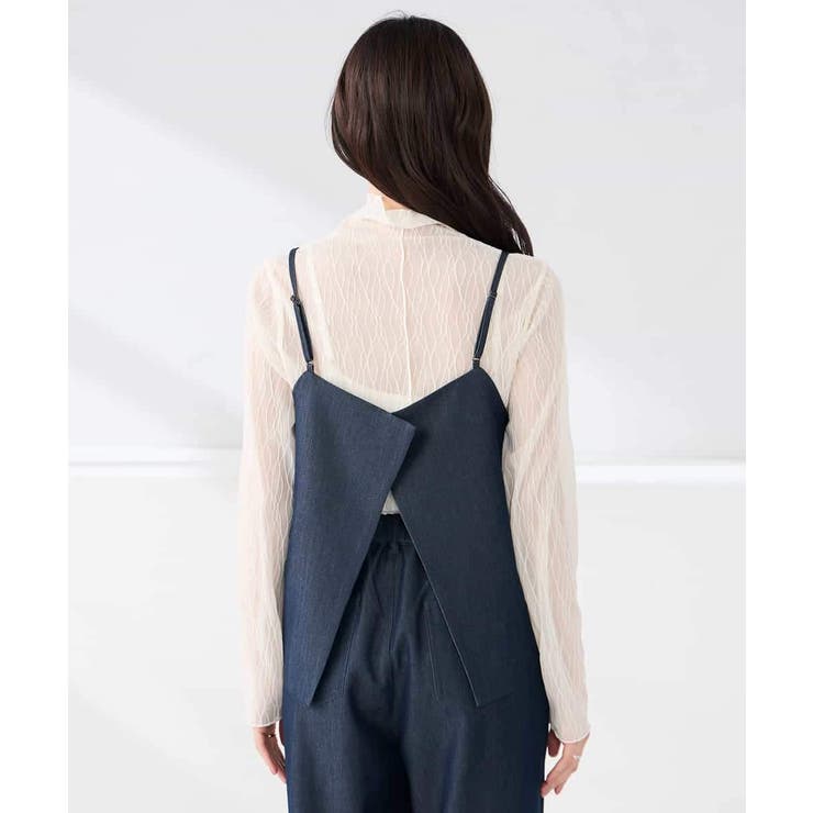 【2WAY/洗える】デニムライクビスチェ | a.v.v【WOMEN】 | 詳細画像15 