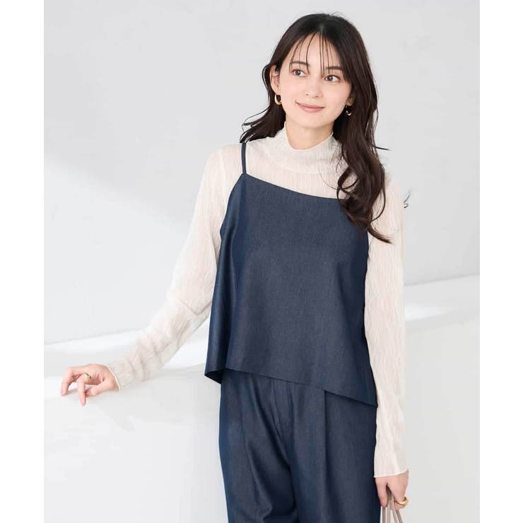 【2WAY/洗える】デニムライクビスチェ | a.v.v【WOMEN】 | 詳細画像3 