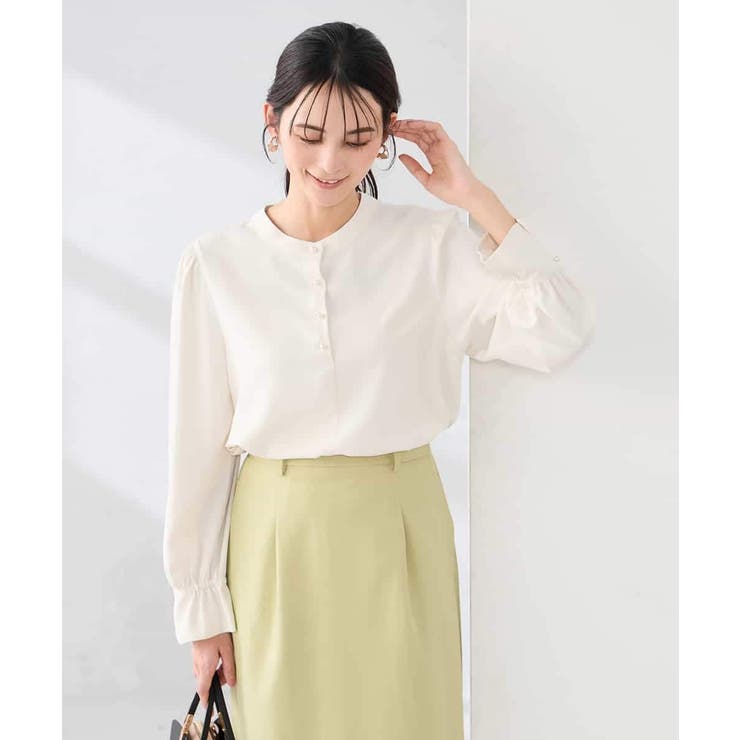 2WAYスタンドネックブラウス | a.v.v【WOMEN】 | 詳細画像10 