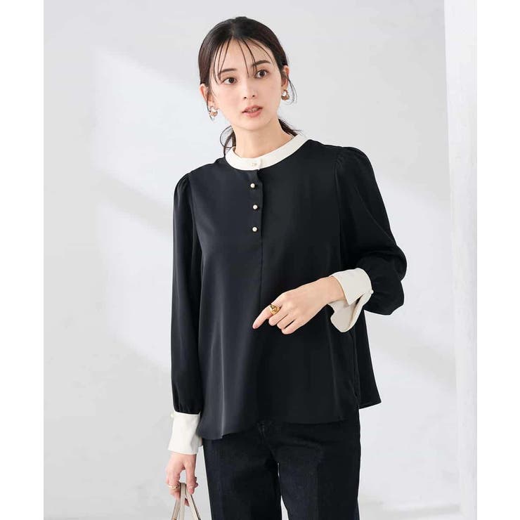 2WAYスタンドネックブラウス | a.v.v【WOMEN】 | 詳細画像22 