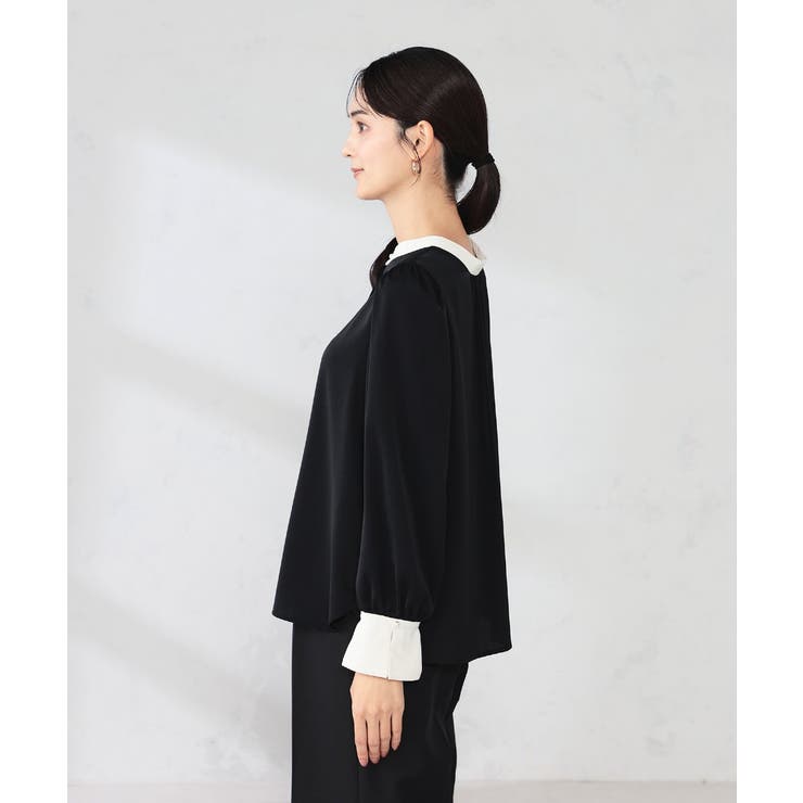 2WAYスタンドネックブラウス | a.v.v【WOMEN】 | 詳細画像23 