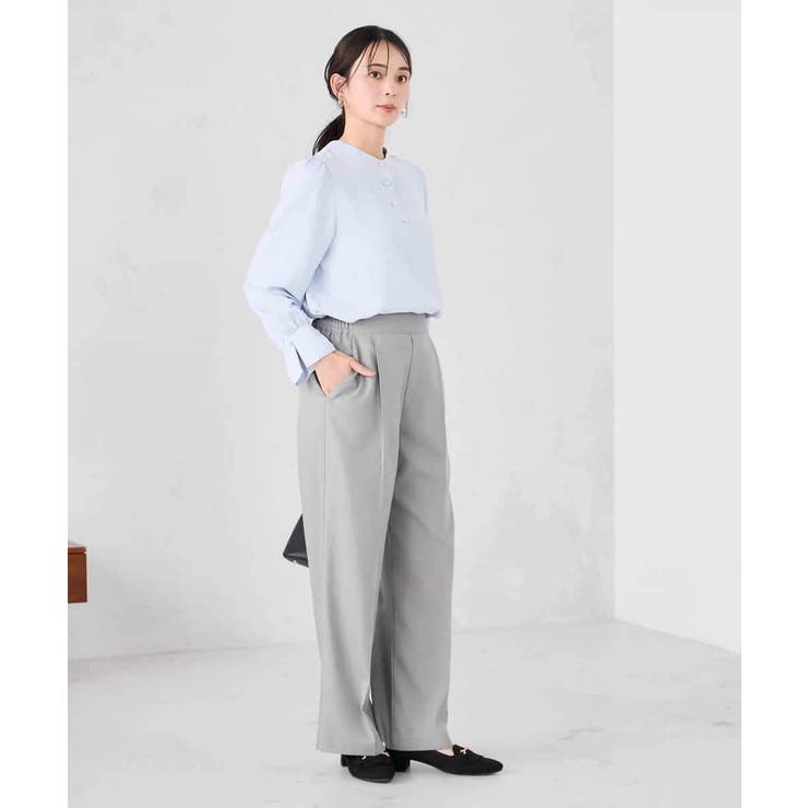 2WAYスタンドネックブラウス | a.v.v【WOMEN】 | 詳細画像6 