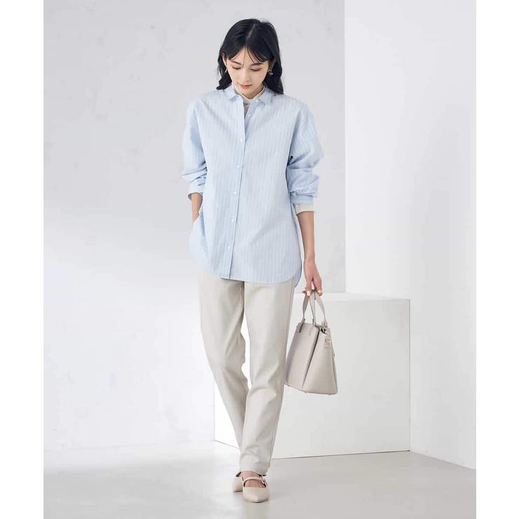 バックタックデザインシャツ | a.v.v【WOMEN】 | 詳細画像22 