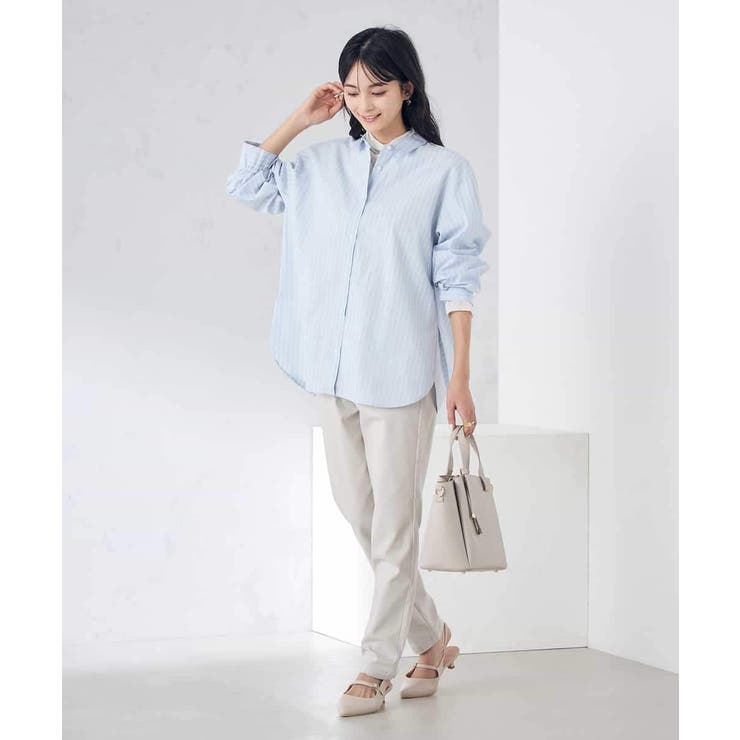 バックタックデザインシャツ | a.v.v【WOMEN】 | 詳細画像23 