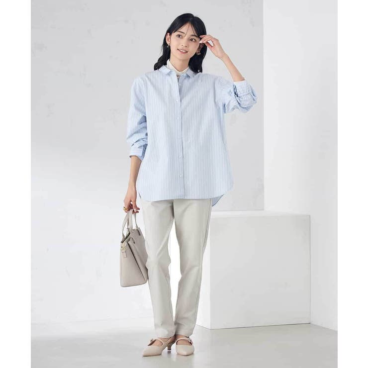 バックタックデザインシャツ | a.v.v【WOMEN】 | 詳細画像25 