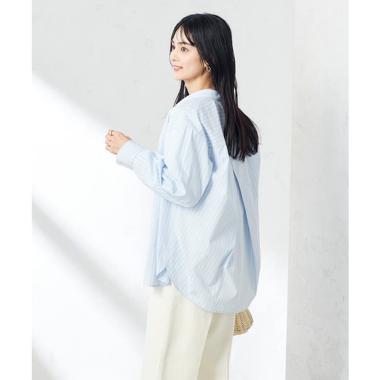 バックタックデザインシャツ | a.v.v【WOMEN】 | 詳細画像27 