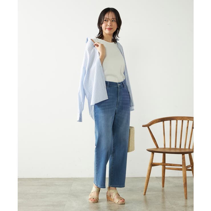 バックタックデザインシャツ | a.v.v【WOMEN】 | 詳細画像36 