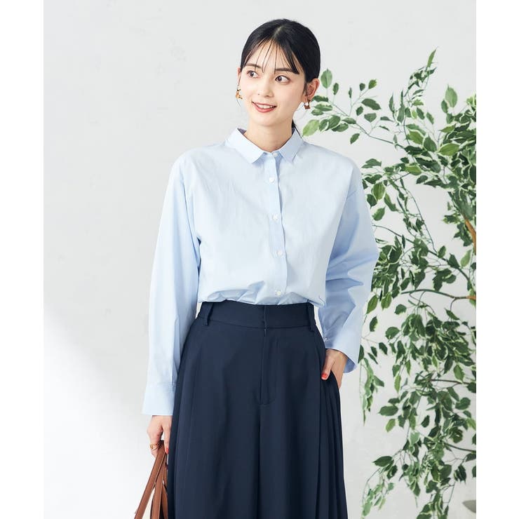 バックタックデザインシャツ | a.v.v【WOMEN】 | 詳細画像40 