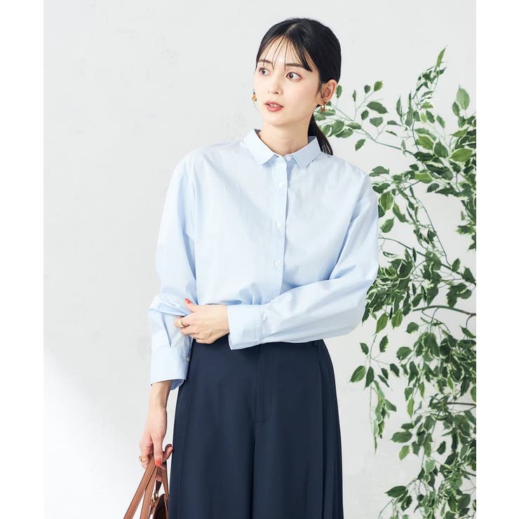 バックタックデザインシャツ | a.v.v【WOMEN】 | 詳細画像42 