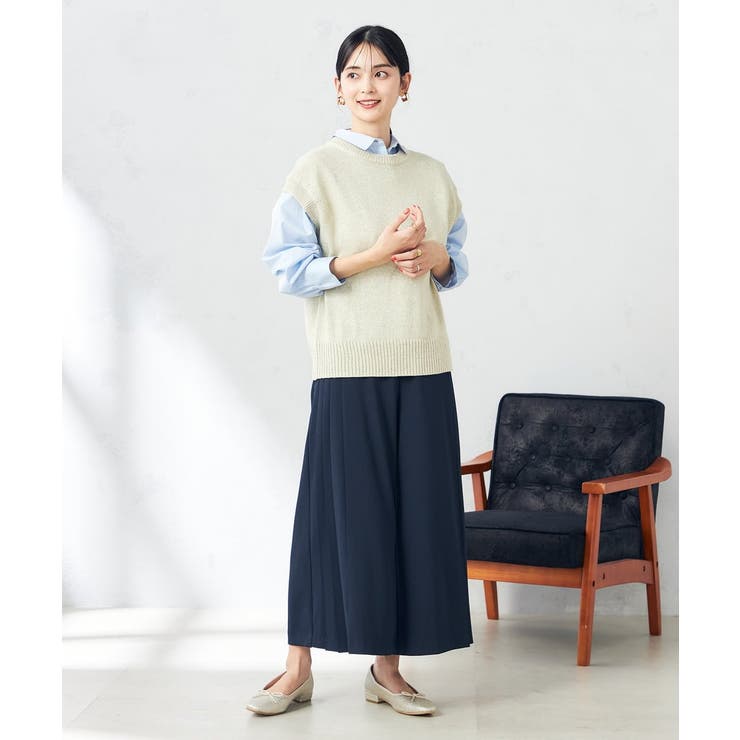 バックタックデザインシャツ | a.v.v【WOMEN】 | 詳細画像49 