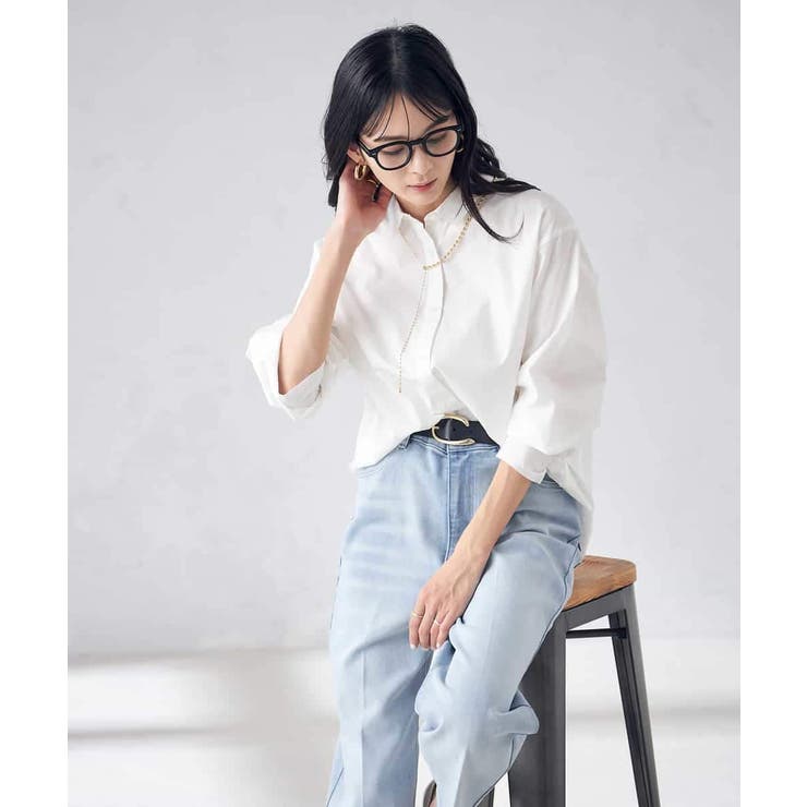 バックタックデザインシャツ | a.v.v【WOMEN】 | 詳細画像51 