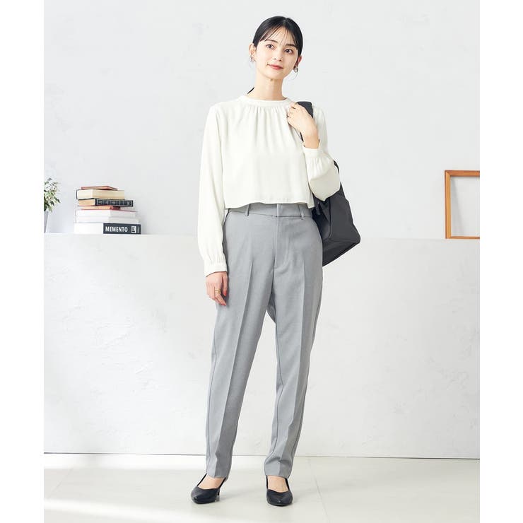 【前後2WAY】レイヤード風サテンブラウス | a.v.v【WOMEN】 | 詳細画像33 