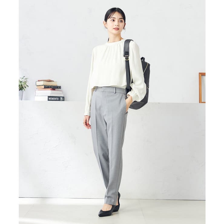 【前後2WAY】レイヤード風サテンブラウス | a.v.v【WOMEN】 | 詳細画像34 