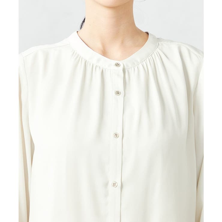 【前後2WAY】レイヤード風サテンブラウス | a.v.v【WOMEN】 | 詳細画像38 