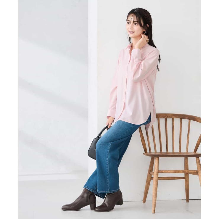 【防シワ】ベーシックシャツ | a.v.v【WOMEN】 | 詳細画像11 