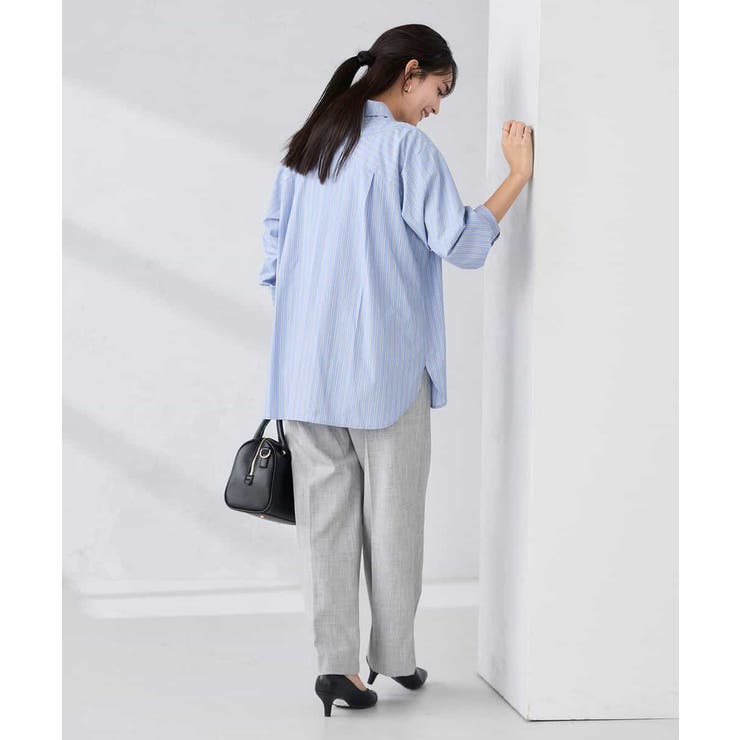 【防シワ】ベーシックシャツ | a.v.v【WOMEN】 | 詳細画像18 