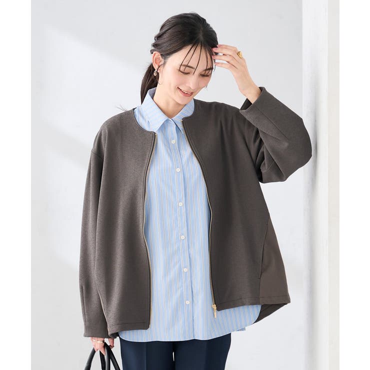 【防シワ】ベーシックシャツ | a.v.v【WOMEN】 | 詳細画像19 