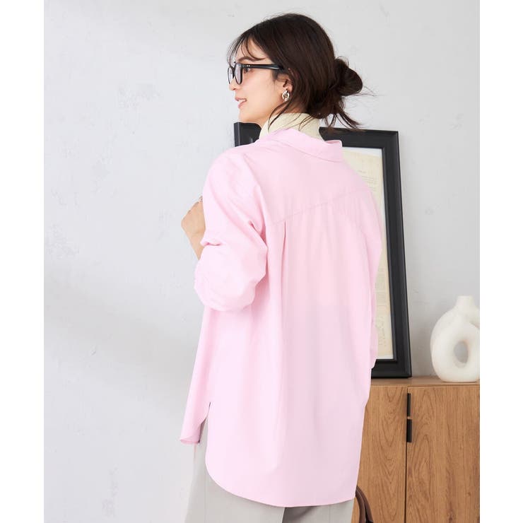 【防シワ】ベーシックシャツ | a.v.v【WOMEN】 | 詳細画像2 