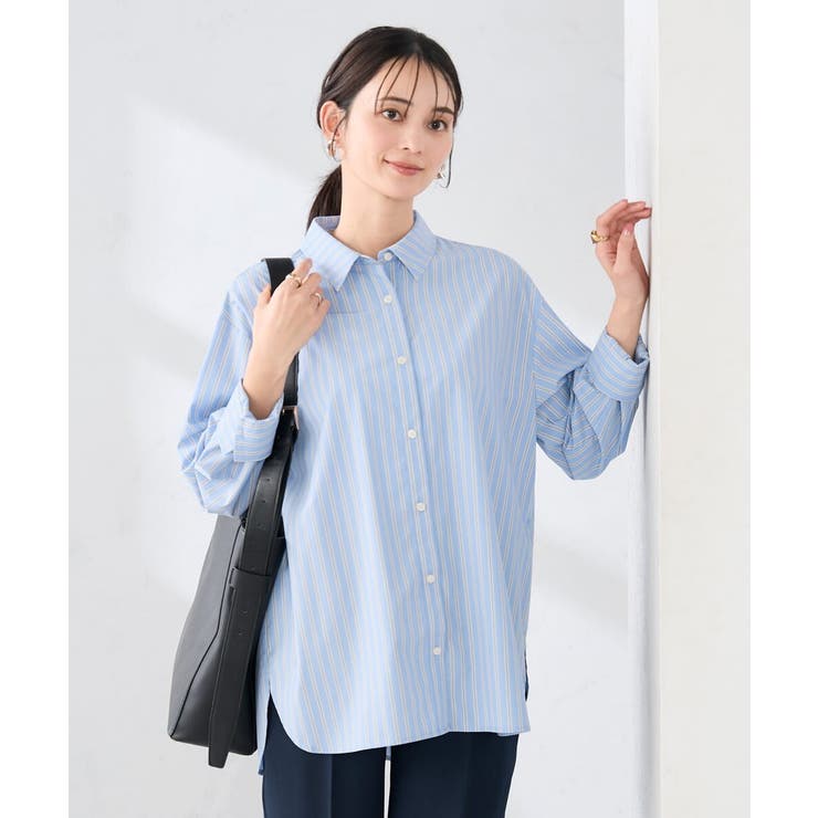 【防シワ】ベーシックシャツ | a.v.v【WOMEN】 | 詳細画像23 