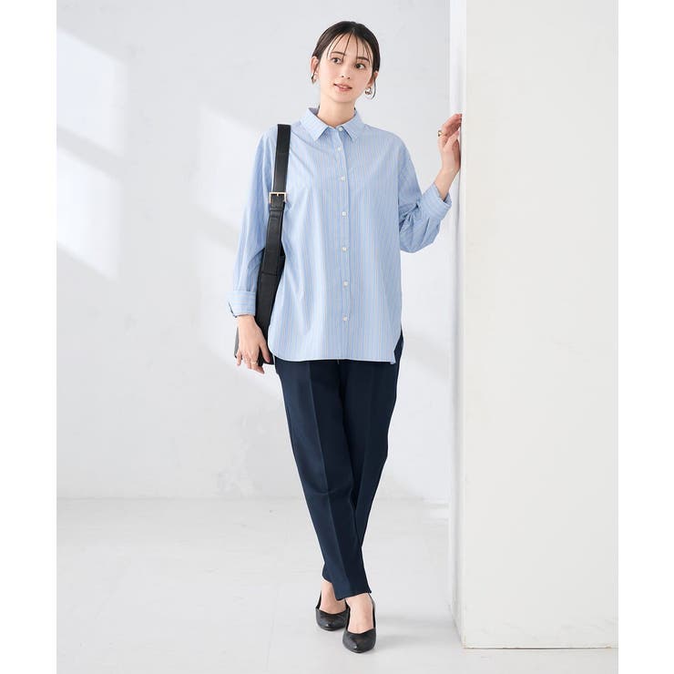 【防シワ】ベーシックシャツ | a.v.v【WOMEN】 | 詳細画像25 