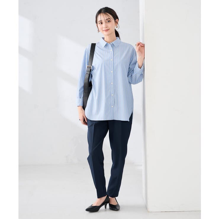 【防シワ】ベーシックシャツ | a.v.v【WOMEN】 | 詳細画像26 