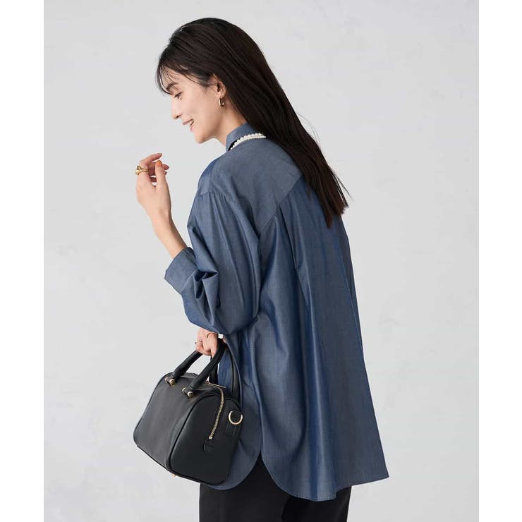 【防シワ】ベーシックシャツ | a.v.v【WOMEN】 | 詳細画像30 