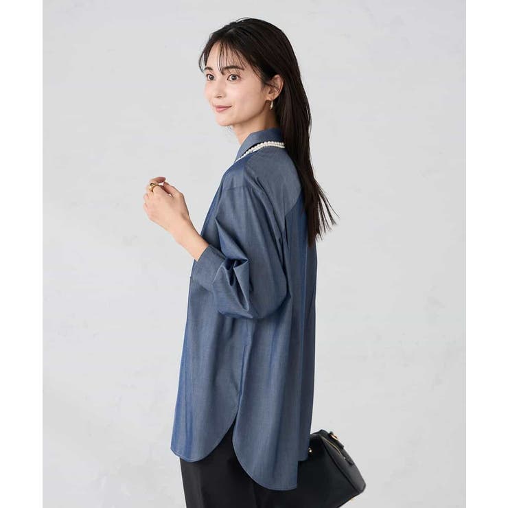 【防シワ】ベーシックシャツ | a.v.v【WOMEN】 | 詳細画像31 