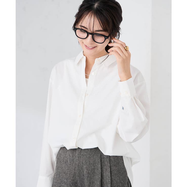 【防シワ】ベーシックシャツ | a.v.v【WOMEN】 | 詳細画像38 