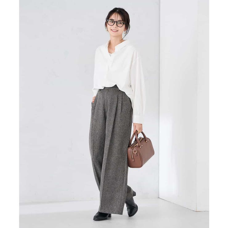 【防シワ】ベーシックシャツ | a.v.v【WOMEN】 | 詳細画像43 