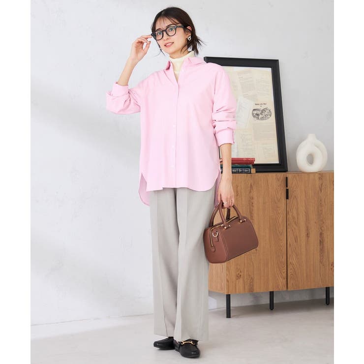 【防シワ】ベーシックシャツ | a.v.v【WOMEN】 | 詳細画像5 